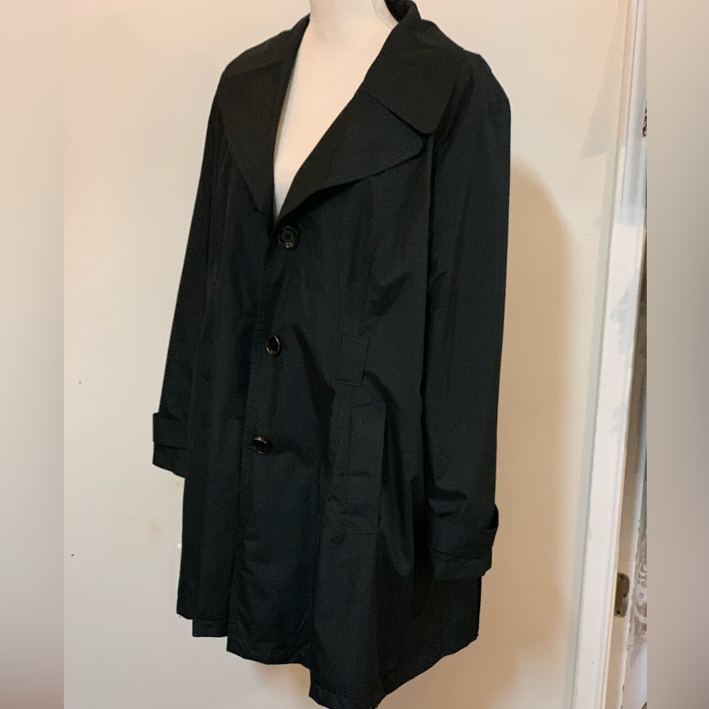 London Fog Trench Rain Coat XL - Picture 2 of 13